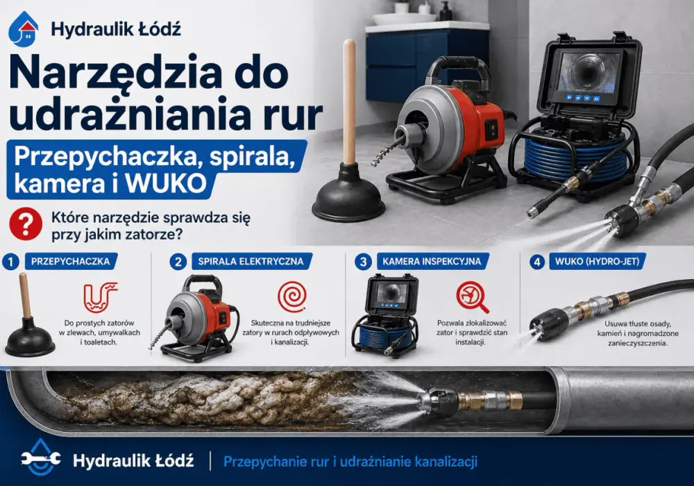 Jak udrożnić rury? Skuteczne metody i moment na hydraulika