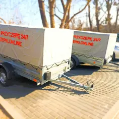 Przyczepy do wynajęcia 24/7. Sprawdź cennik wypożyczalni przyczep Castorama na przyczepki.online.