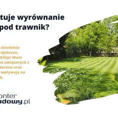 Piękny, równy trawnik. Dowiedz się, jaka jest niwelacja terenu cena za m2 i co wpływa na ostateczny koszt.