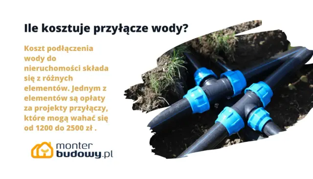 Przyłącze wody do domu - formalności, koszty i odwodnienie